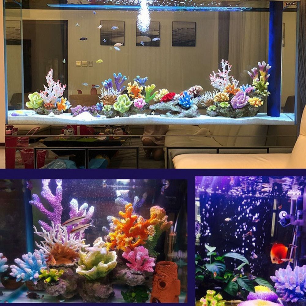 Resin Artificial Coral Model L - Marine Coral 评论和价格