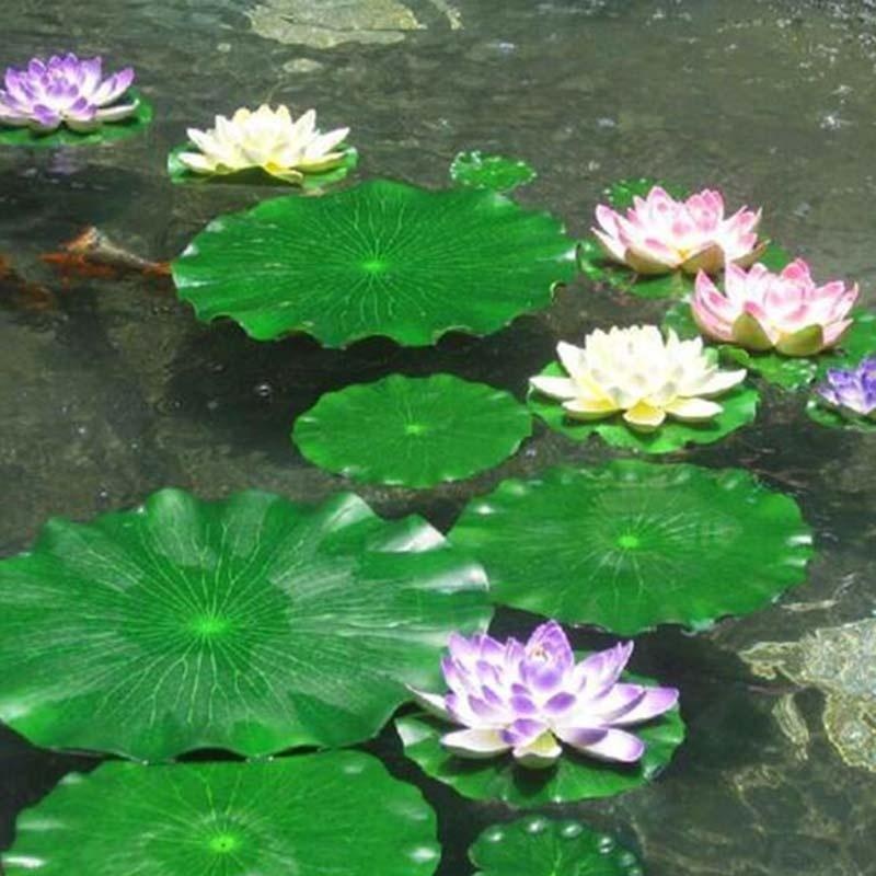 2026 Artificial Water Lily Lot - Ocean Aquarium 评论和价格