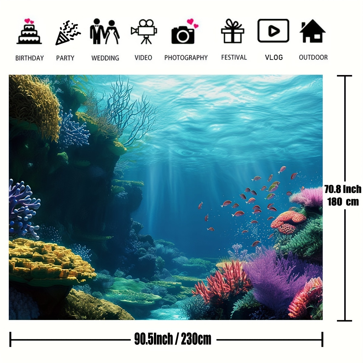 1pc Underwater Coral Reef Fish - Marine Aquarium 评论和价格