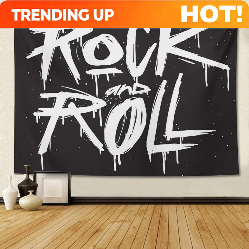 Customize Rock & Roll Tapestry - Live Rock 评论和价格