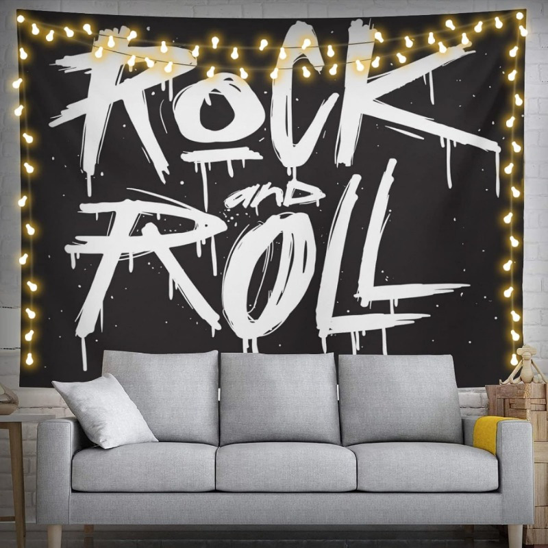 Customize Rock & Roll Tapestry - Live Rock 评论和价格